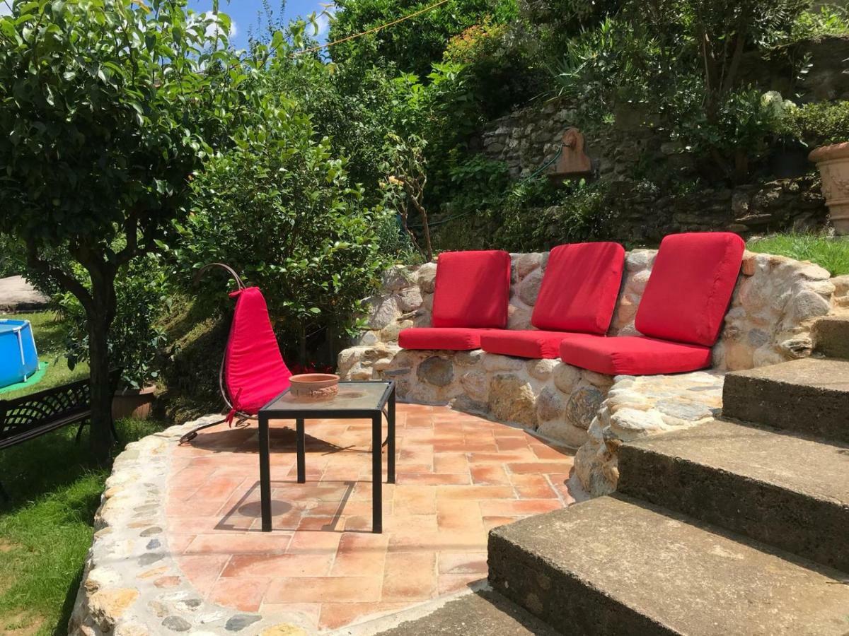 Parte Di Casa Con Giardino E Piscina Villa Pietrasanta Eksteriør bilde