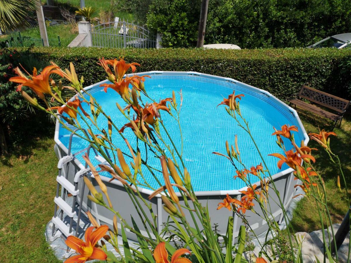 Parte Di Casa Con Giardino E Piscina Villa Pietrasanta Eksteriør bilde